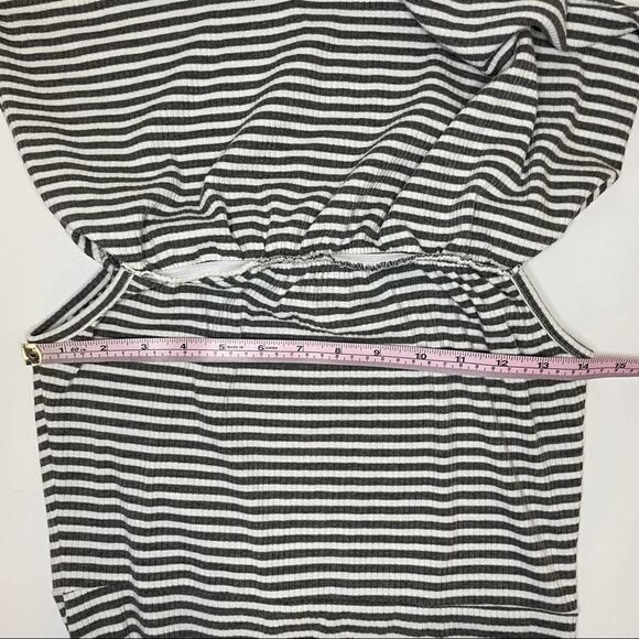 Goodnight Macaroon Striped Off The Shoulder Barbiecore Pin Up Style Dress S - Picture 10 of 14